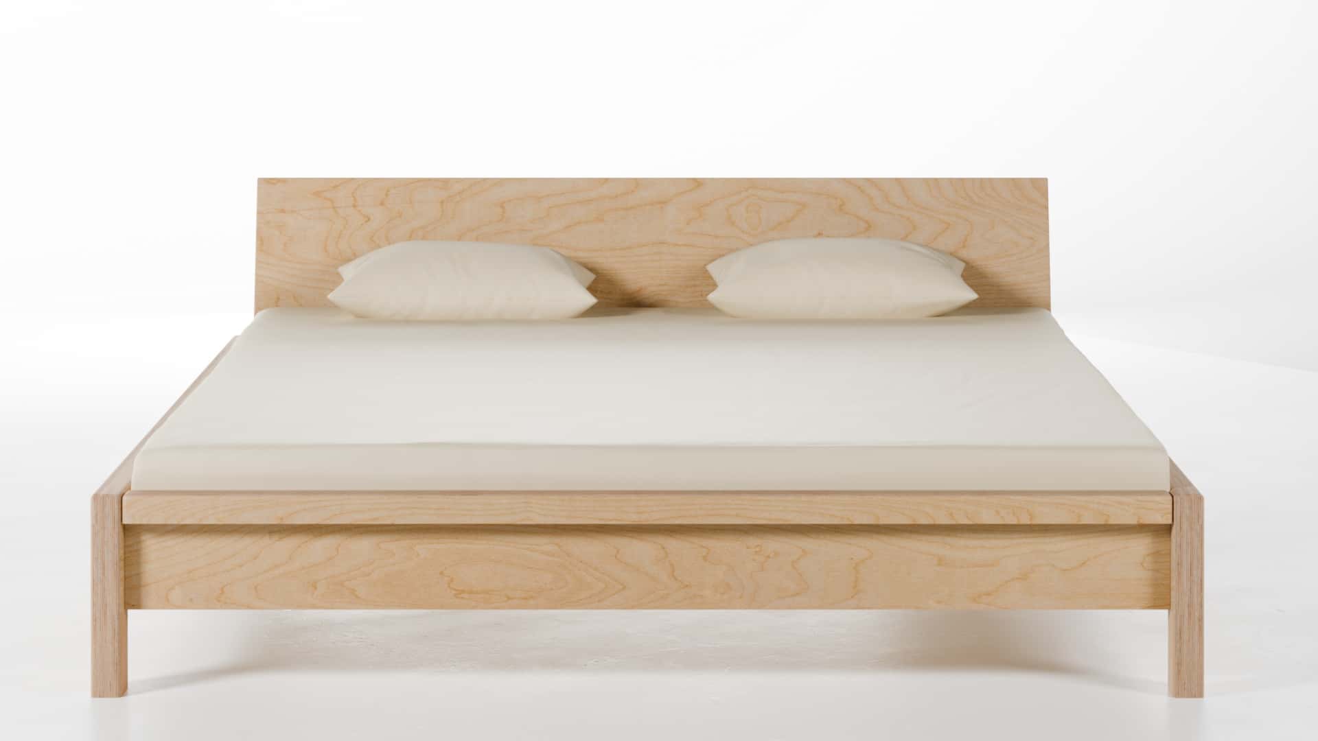 Bett Konstanz Birke Schichtholz 180x200 cm