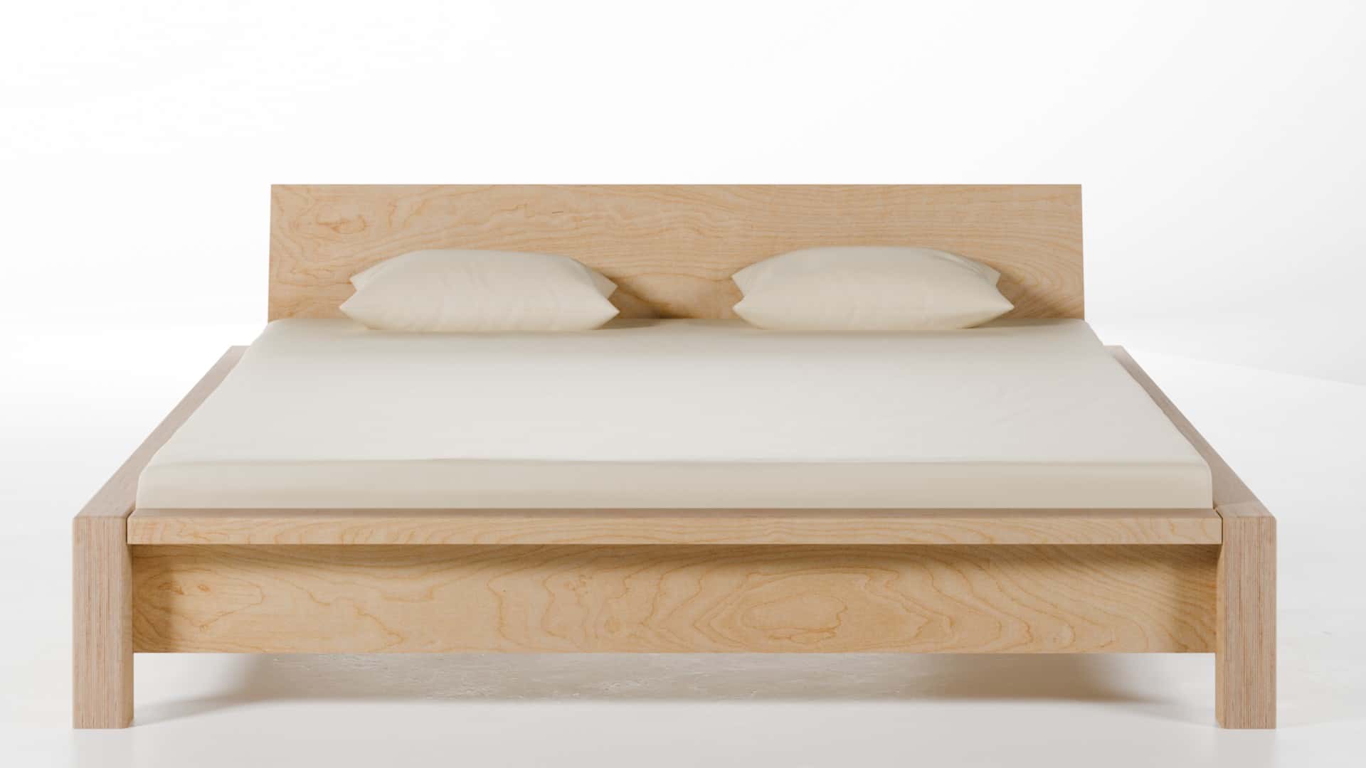 Bett Steckbett Birke Schichtholz 180x200 cm