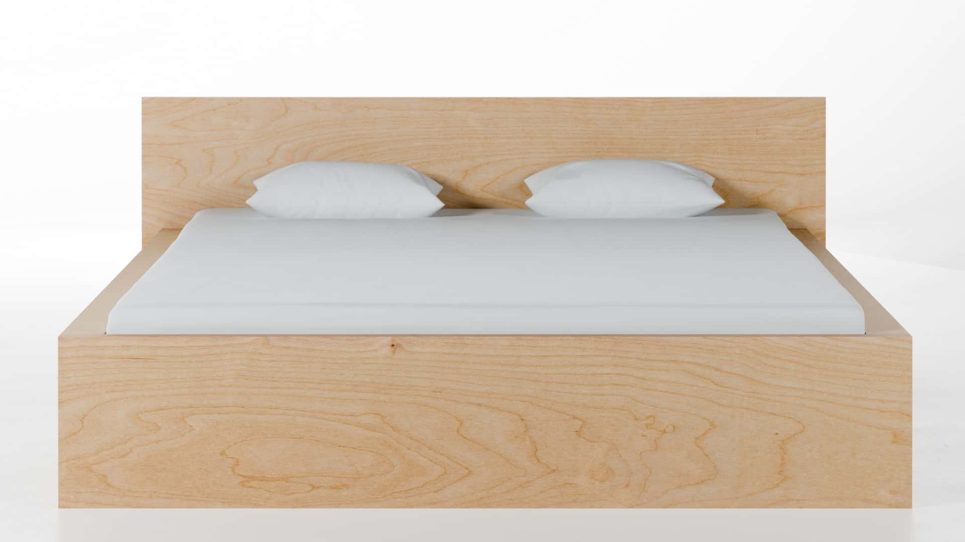 Bett Wien Birke Schichtholz 180x200 cm