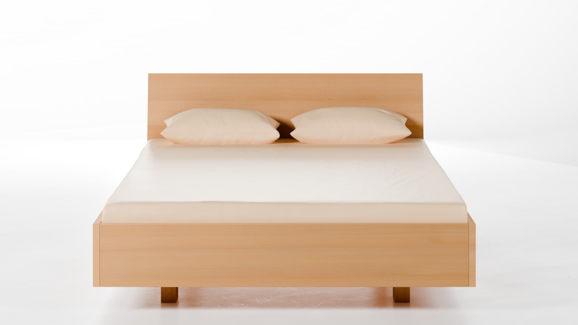 Massivholzbett München 140x200 cm