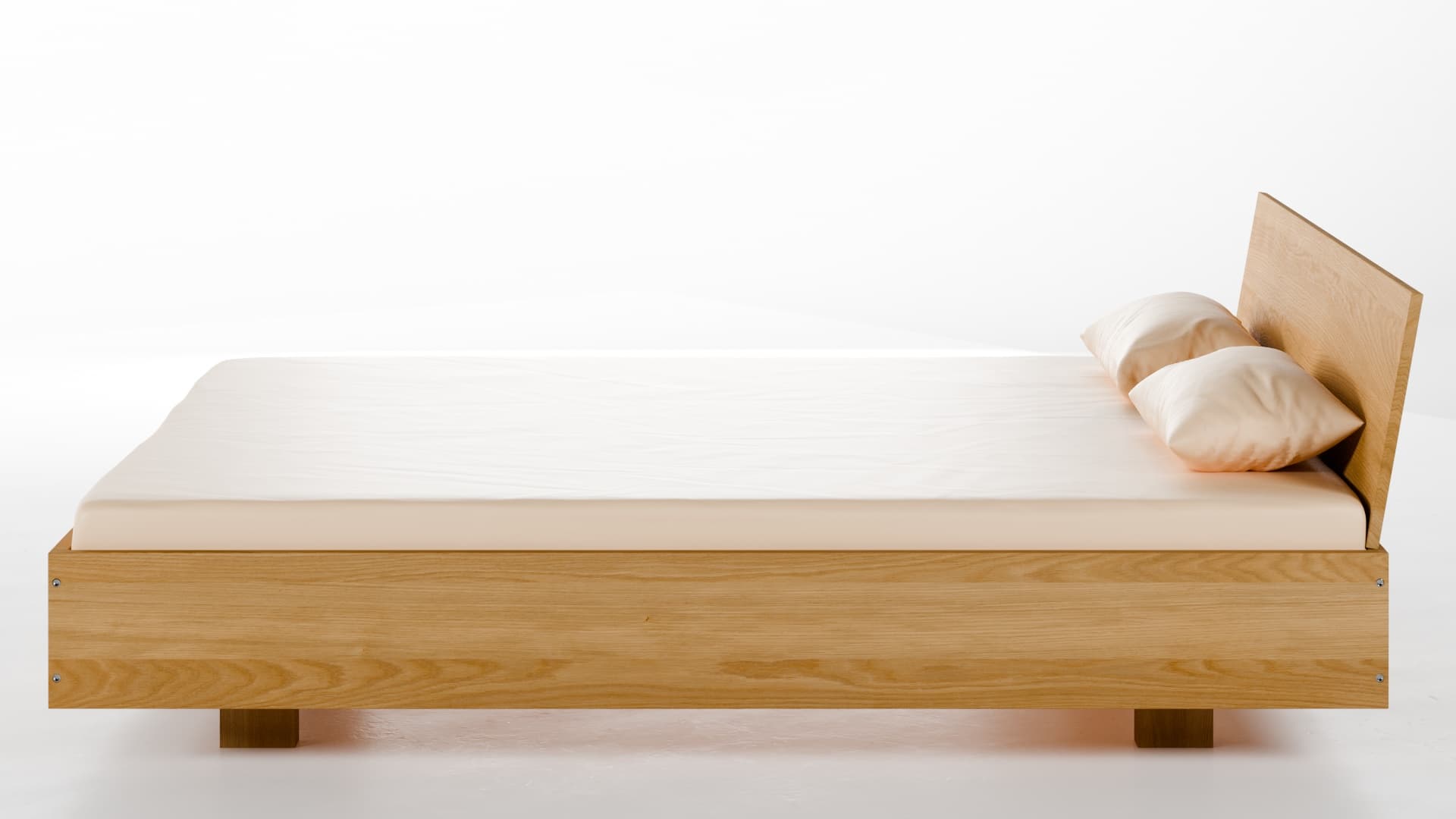 Massivholzbett München Eiche 180x200 cm