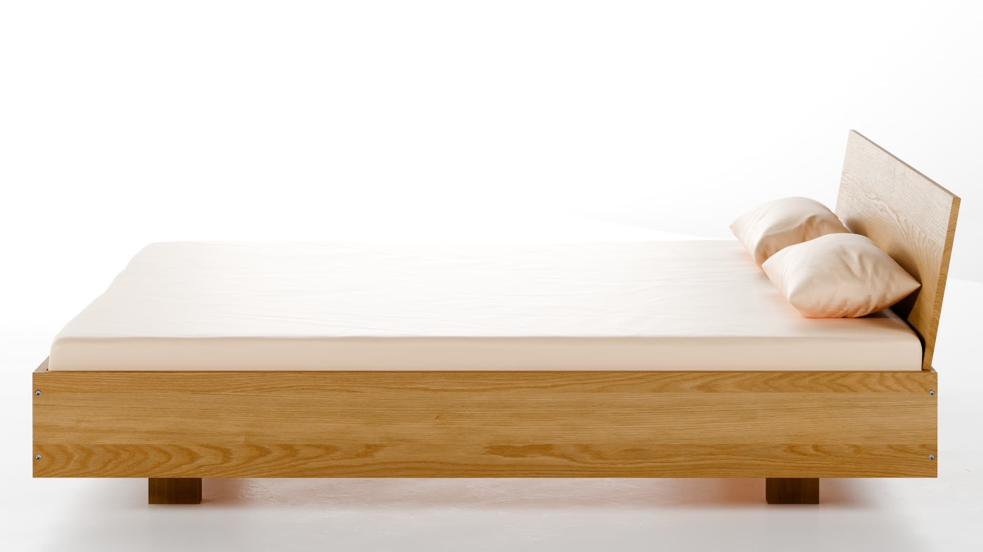 Massivholzbett München Eiche 180x200 cm