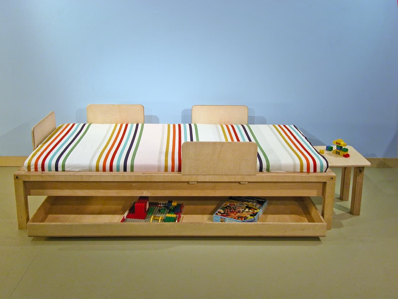 Kinderbett - Jugendbett Birke 90 x 200 cm