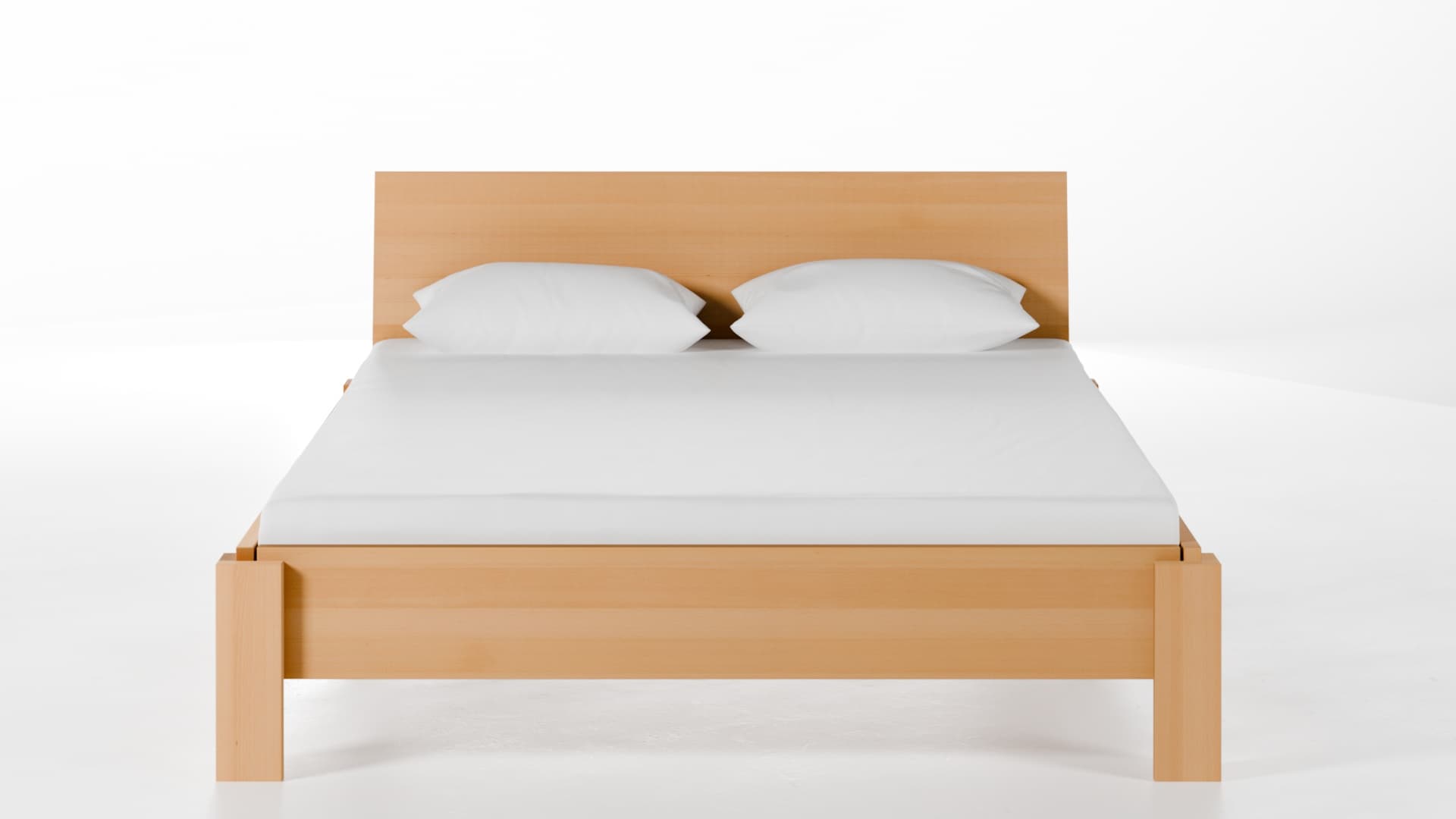 Massivholzbett Köln Buche 140x200 cm