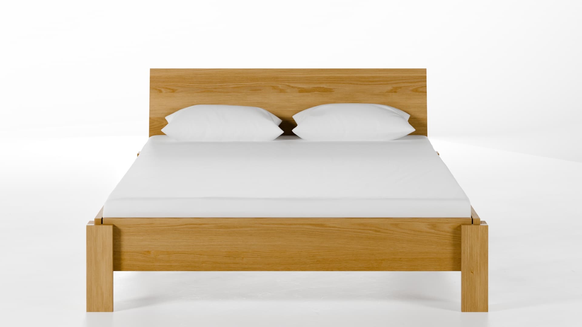 Massivholzbett Köln Eiche 140x200 cm