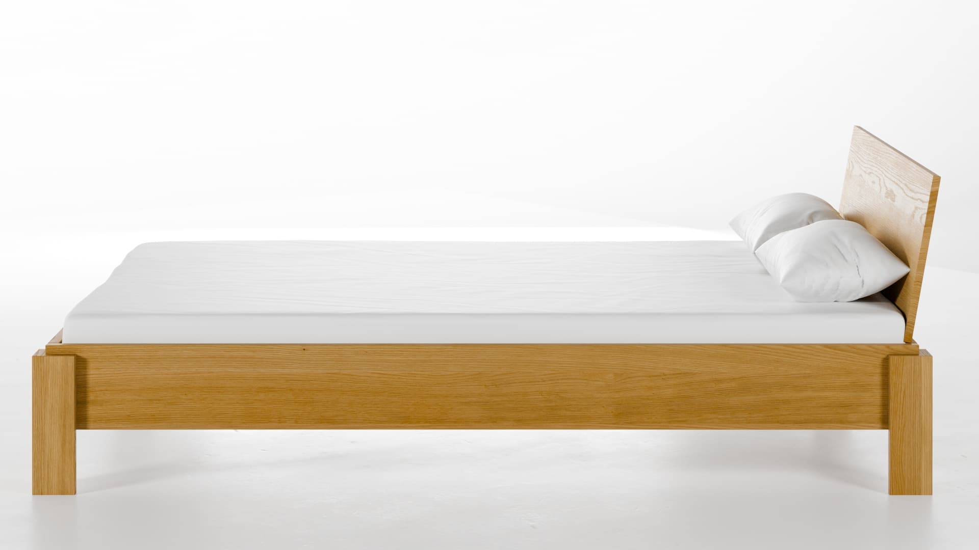 Massivholzbett Köln Eiche 140x200 cm