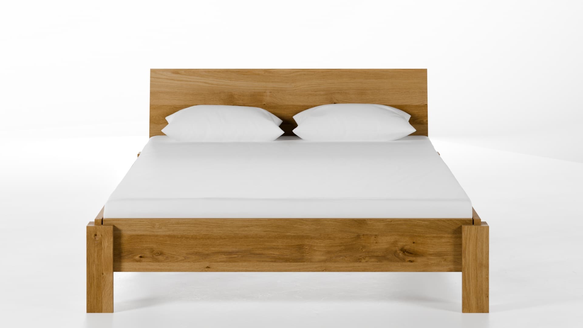 Massivholzbett Köln Wildeiche 140x200 cm