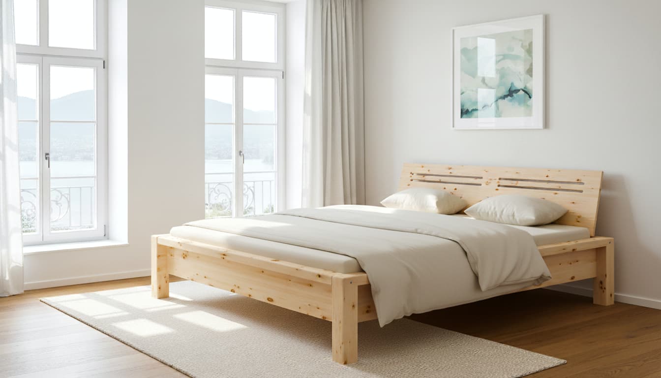 Zirbenbett Lamellenbett