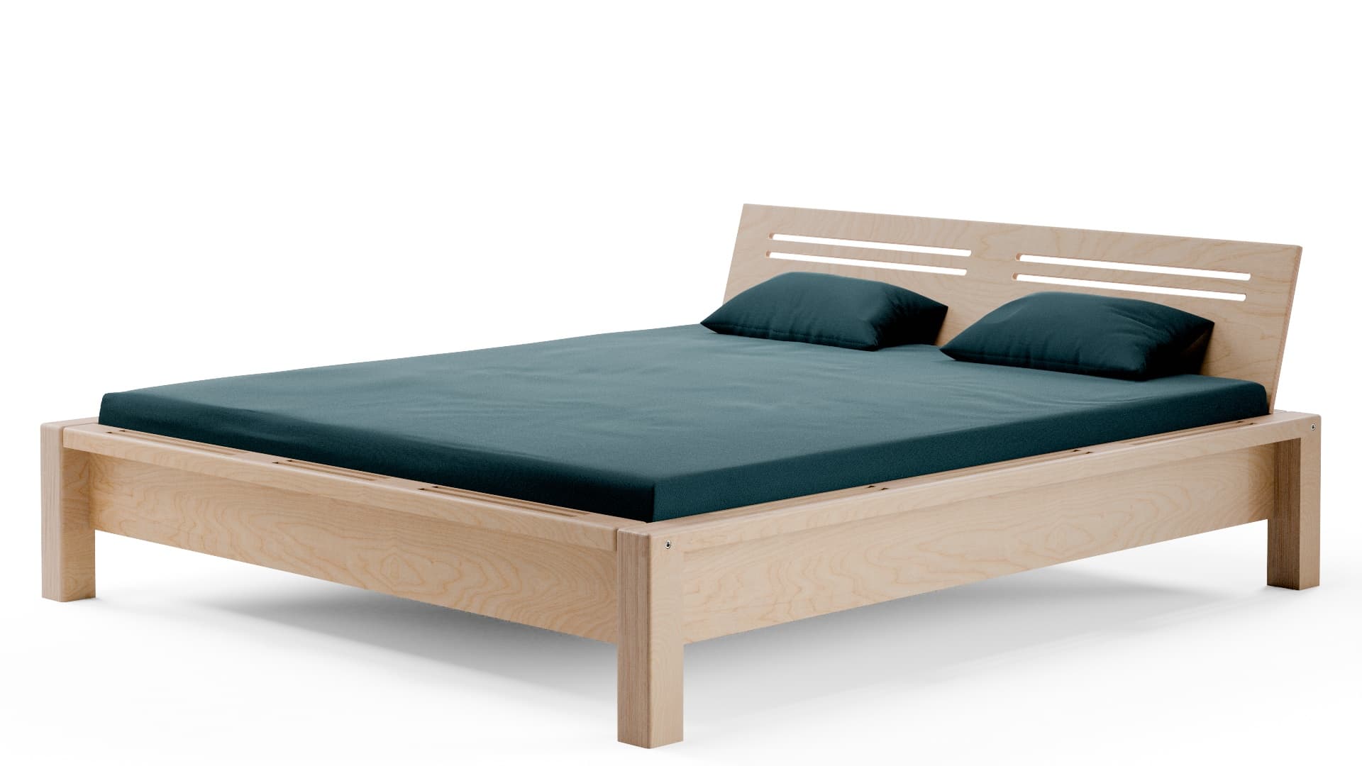 Lamellenbett Birke 200 x 200 cm