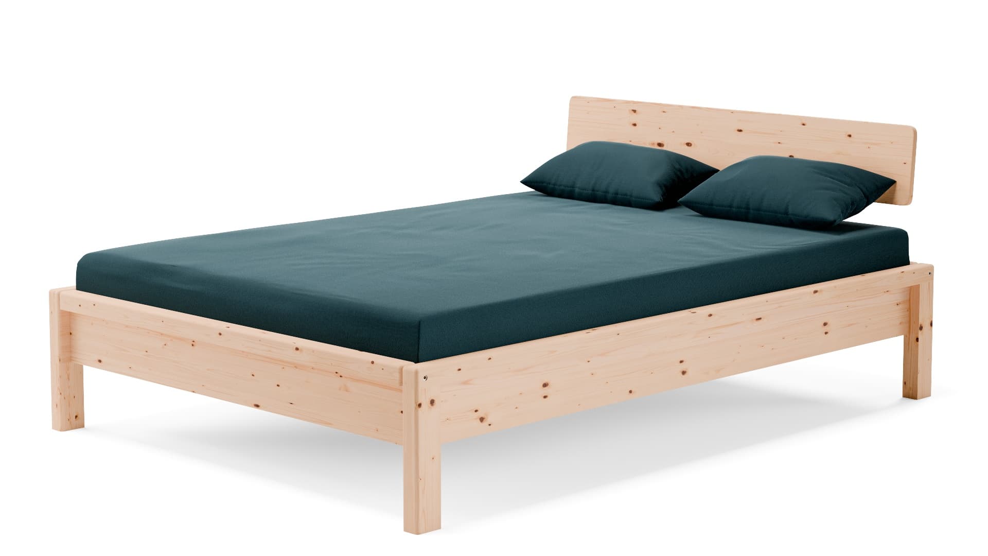 Cottagebett Zirbenholz 120x200 cm