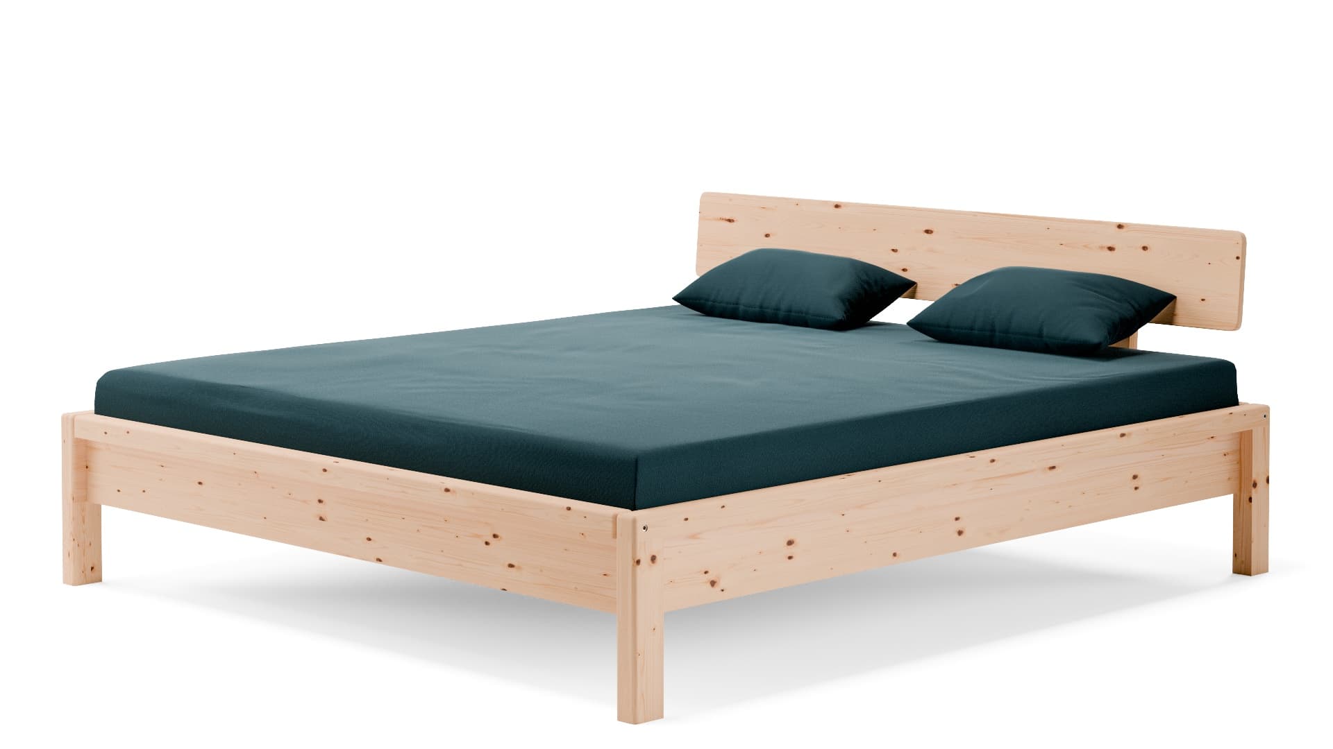 Cottagebett Zirbenholz 180x200 cm
