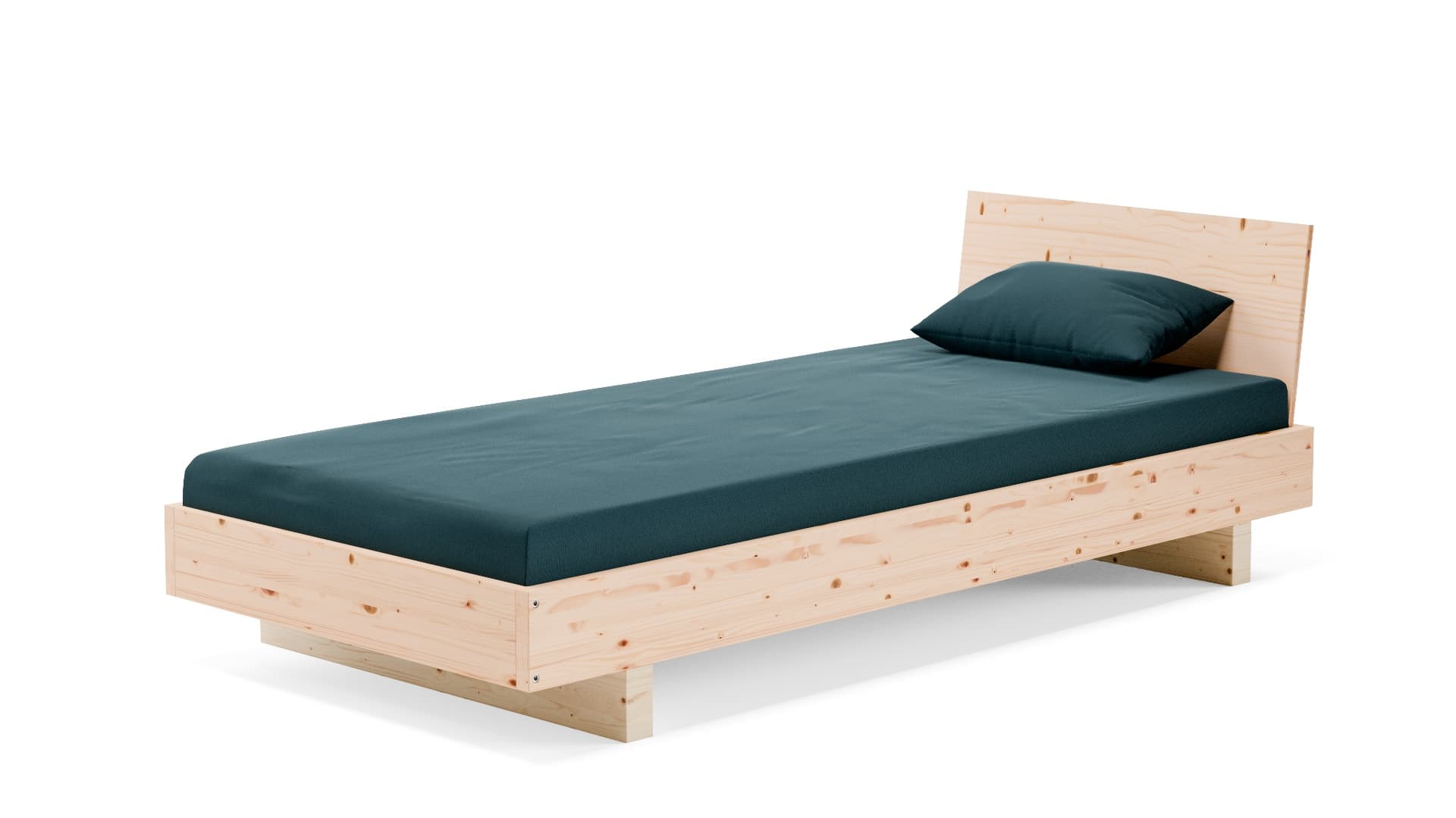 Bett Stuttgart Zirbenholz 90x200 cm