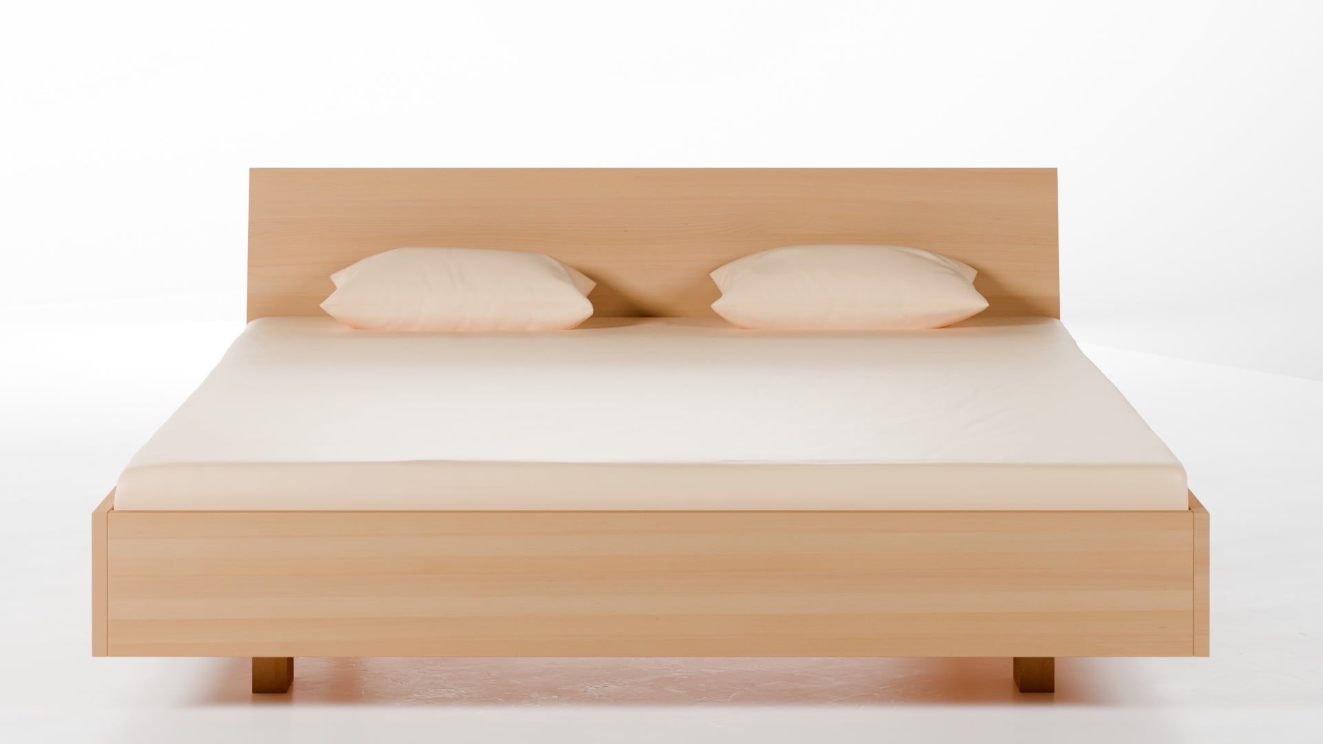 Massivholzbett München Buche 180x200 cm