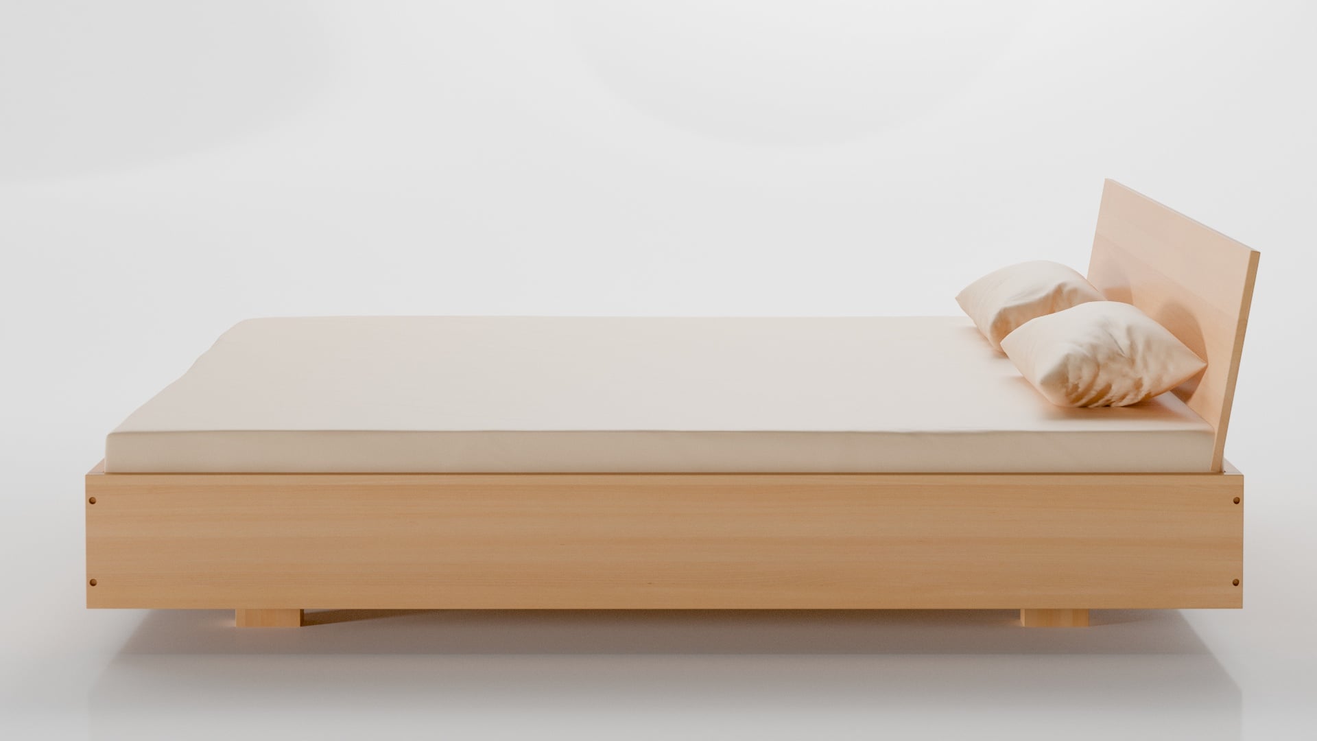 Massivholzbett München Buche 180x200 cm