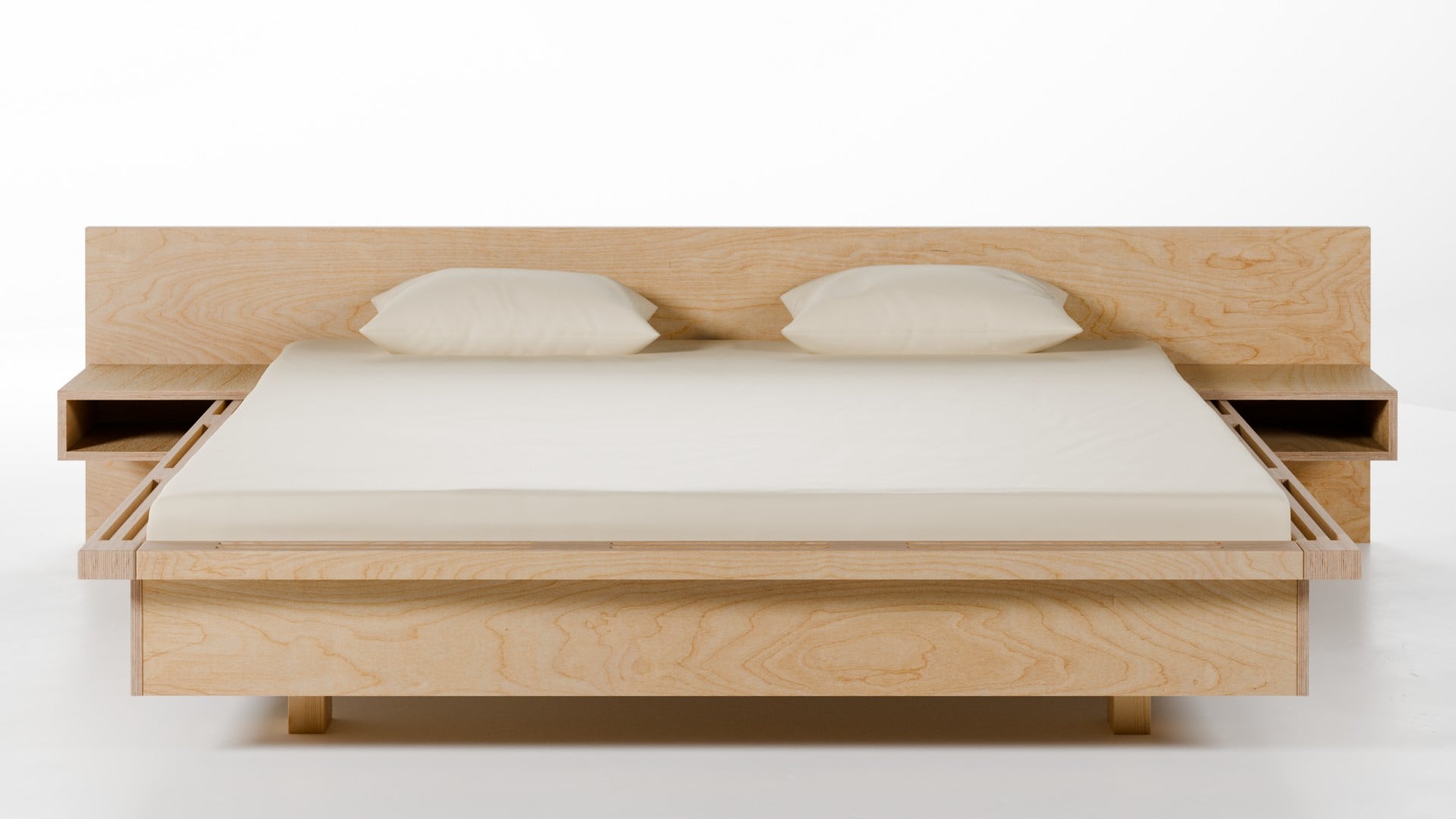 Bett Rio Birke Schichtholz 180x200 cm