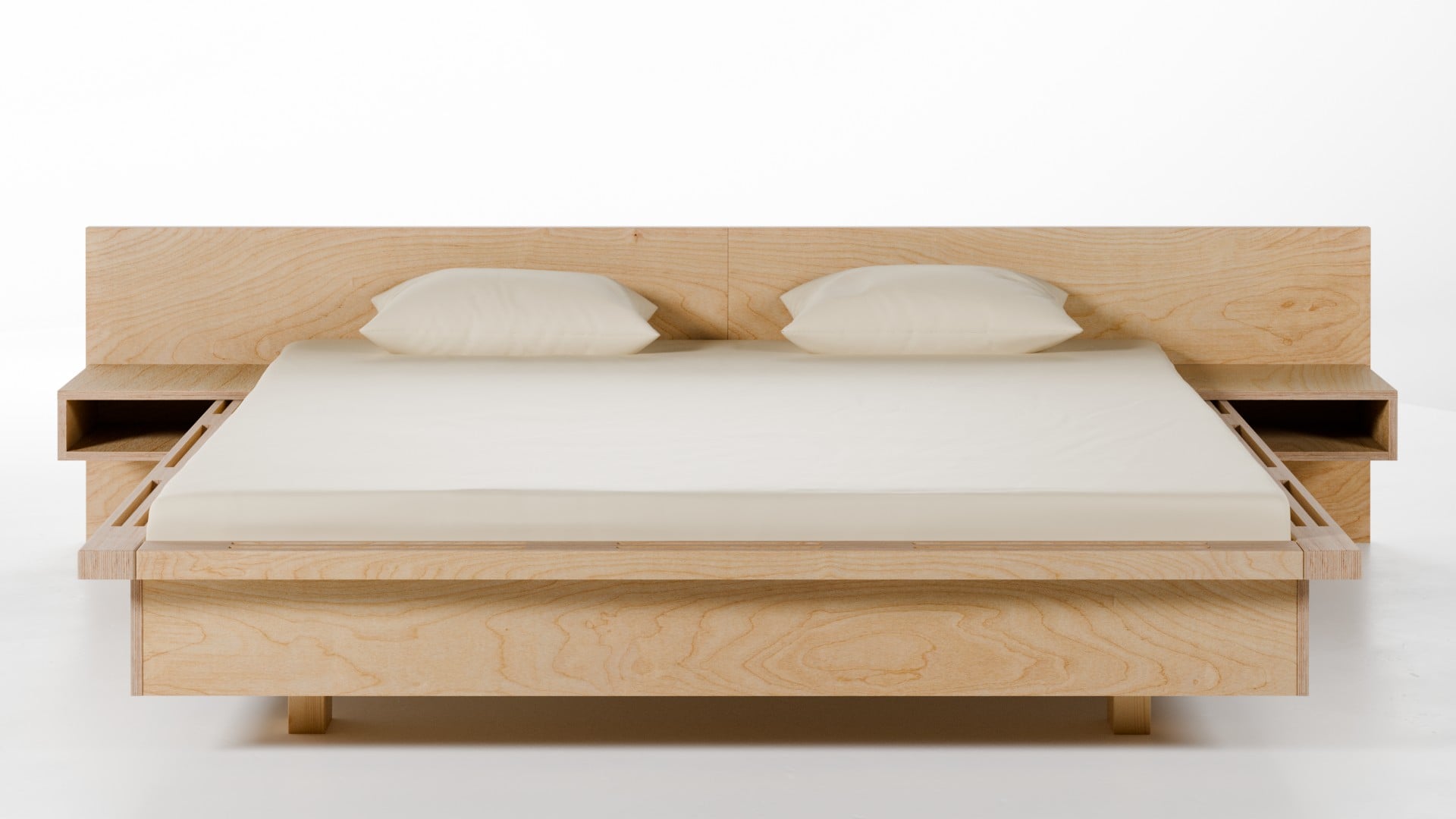 Bett Rio Birke Schichtholz 180x200 cm