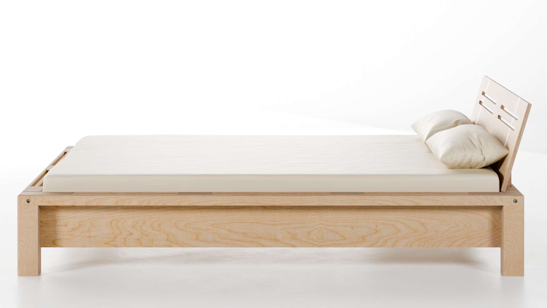 Bett Lamellenbett Birke 140x200 cm