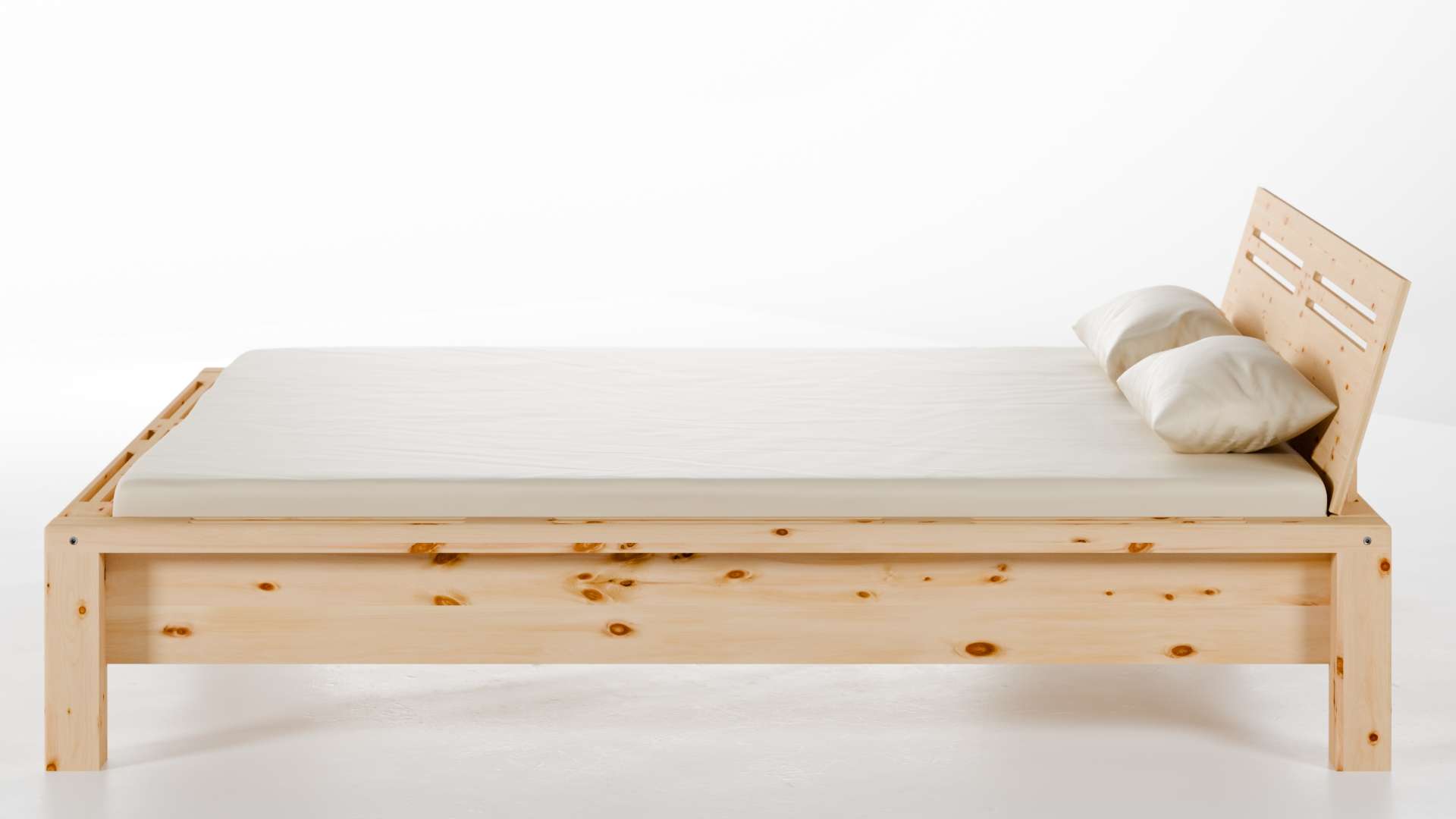 Zirbenbett Lamellenbett 180x200 cm