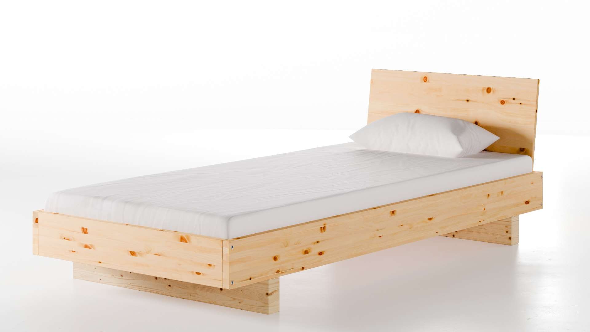 Zirbenbett Stuttgart 90x200 cm