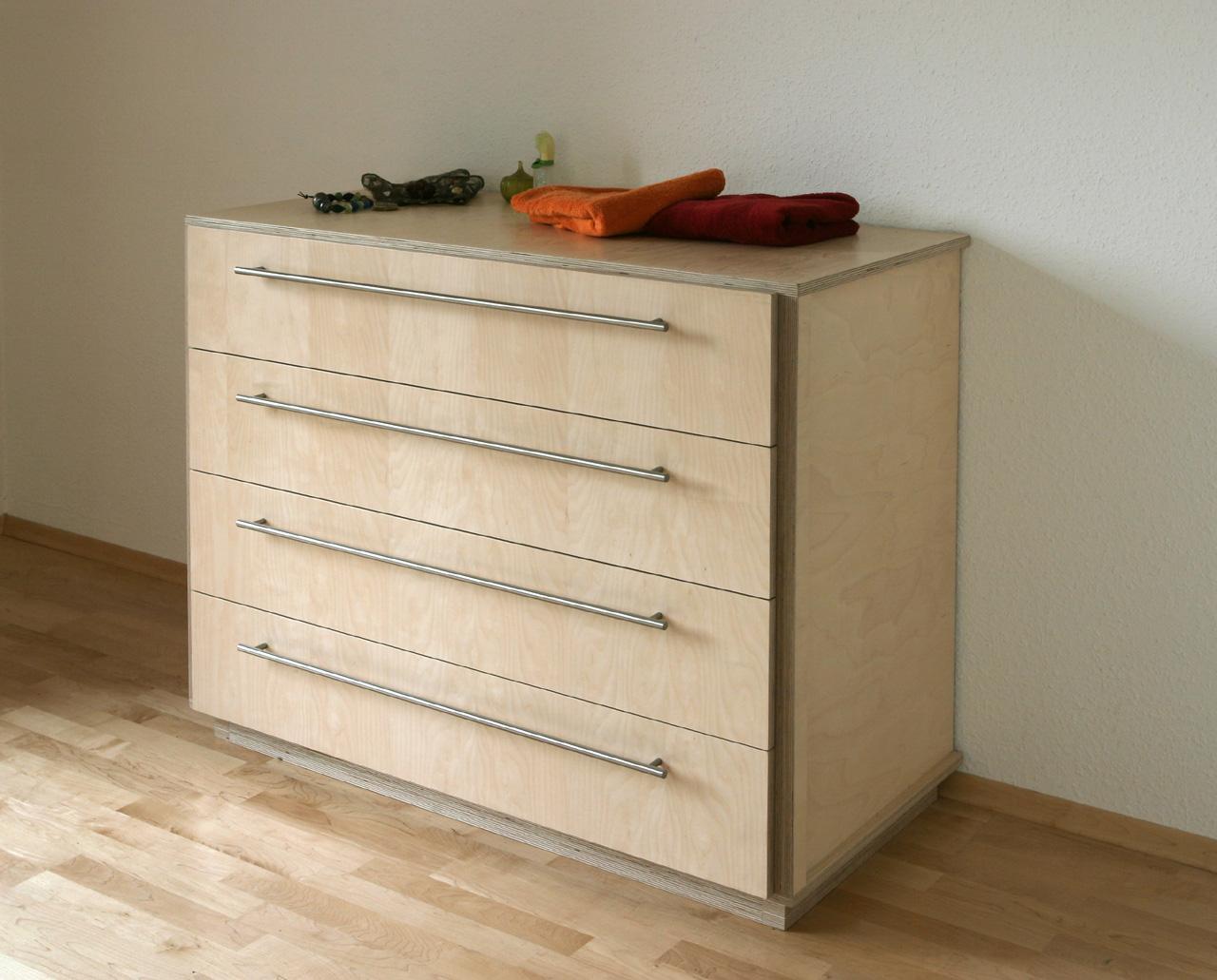 Wooden storage unit