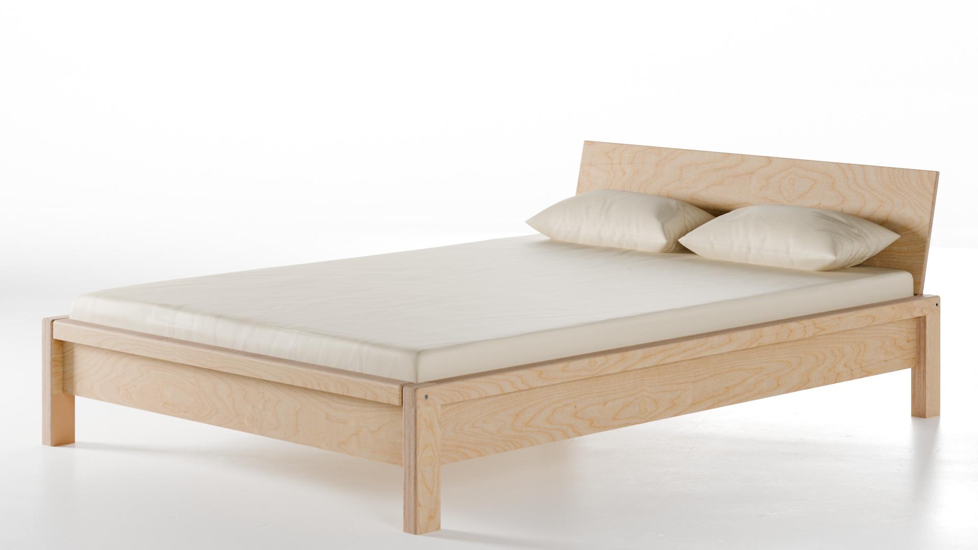 Cottagebett Birke 120x200 cm