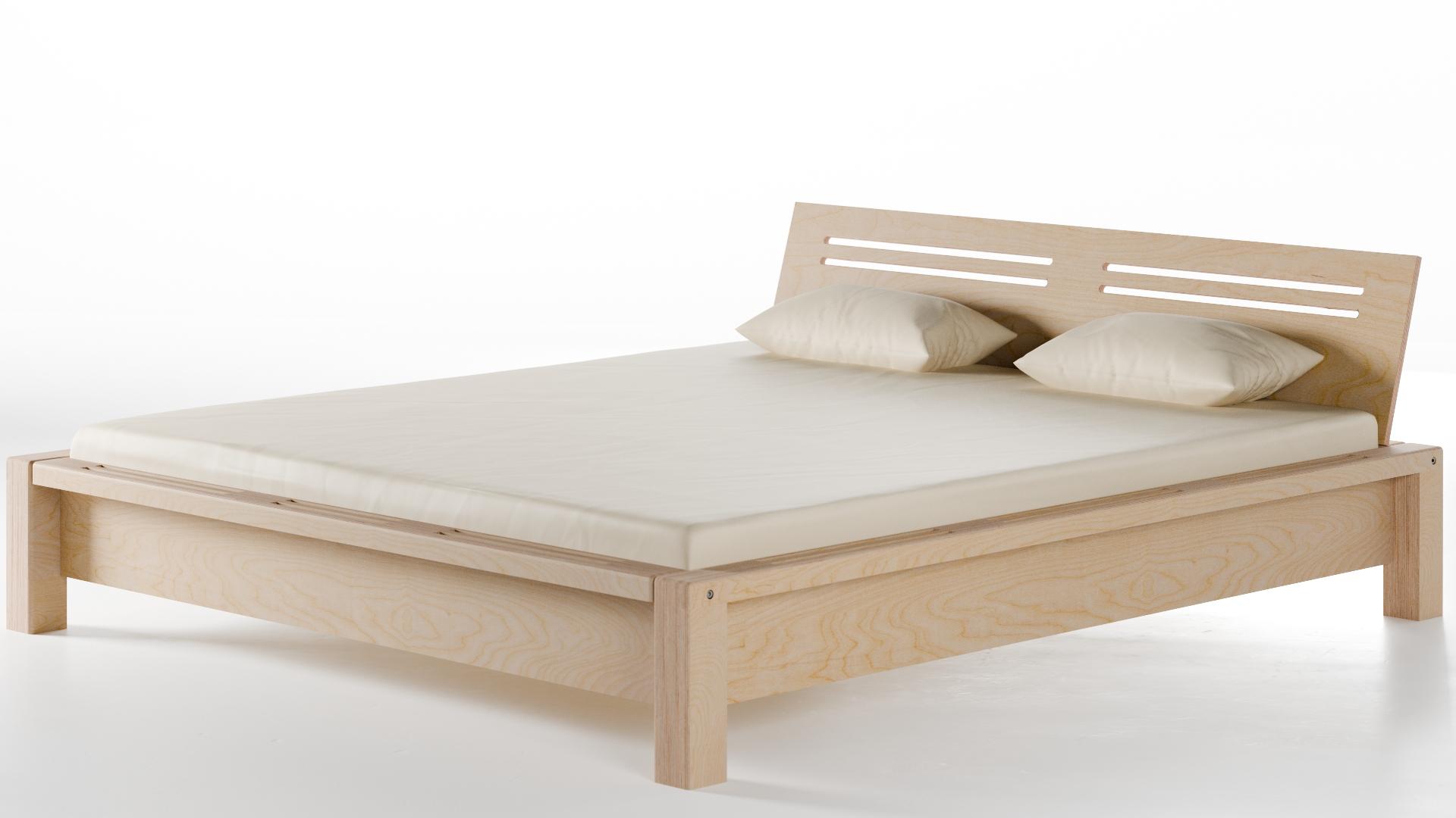 Lamellenbett Birke 160 x 200 cm