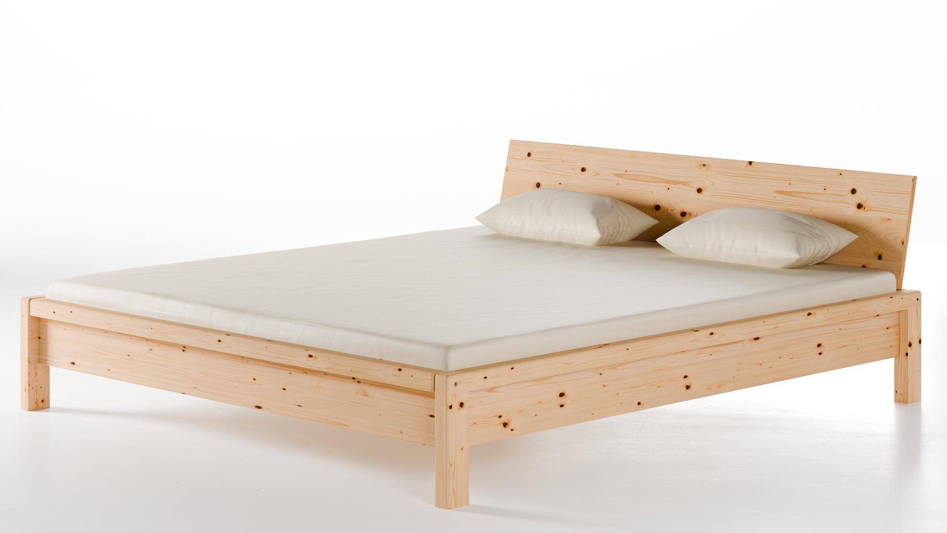Cottagebett Zirbenholz 180x200 cm